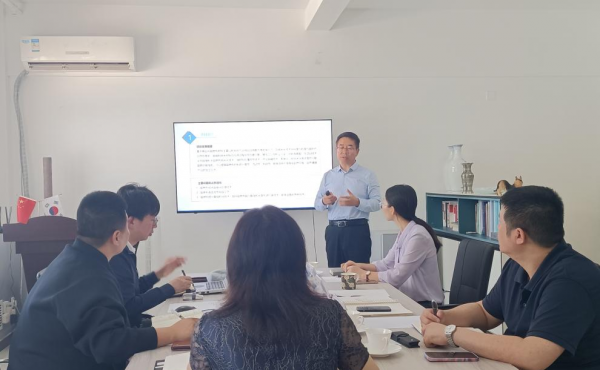 河北省国际人才交流协会与株式会社日本制钢所、德国MIXACO一行访问见喜新材料股份有限公司