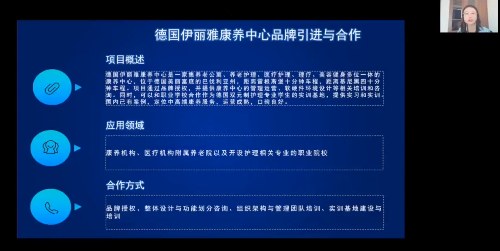 德国伊丽雅养康养中心品牌引进